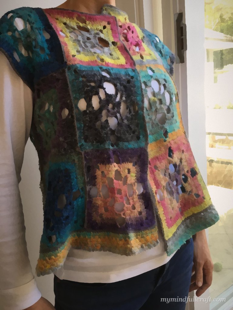 Granny squares made in class